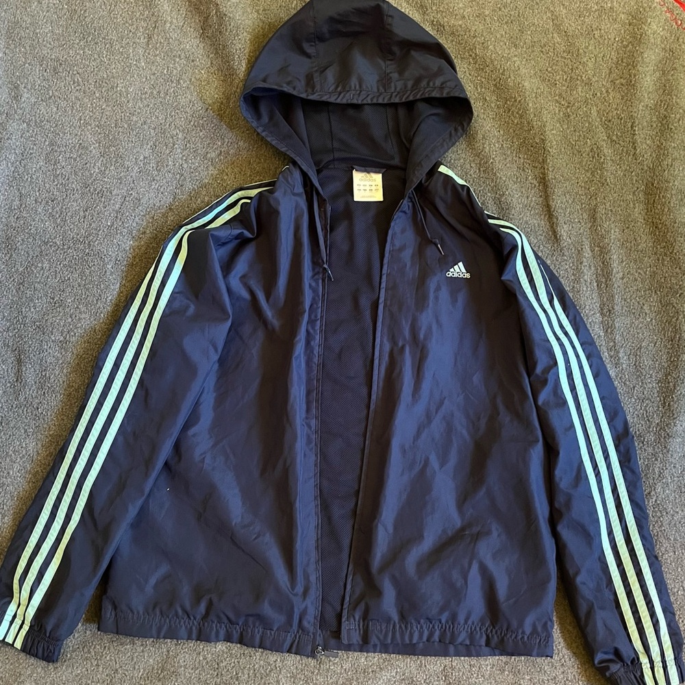 Adidas windbreaker/track jacket
